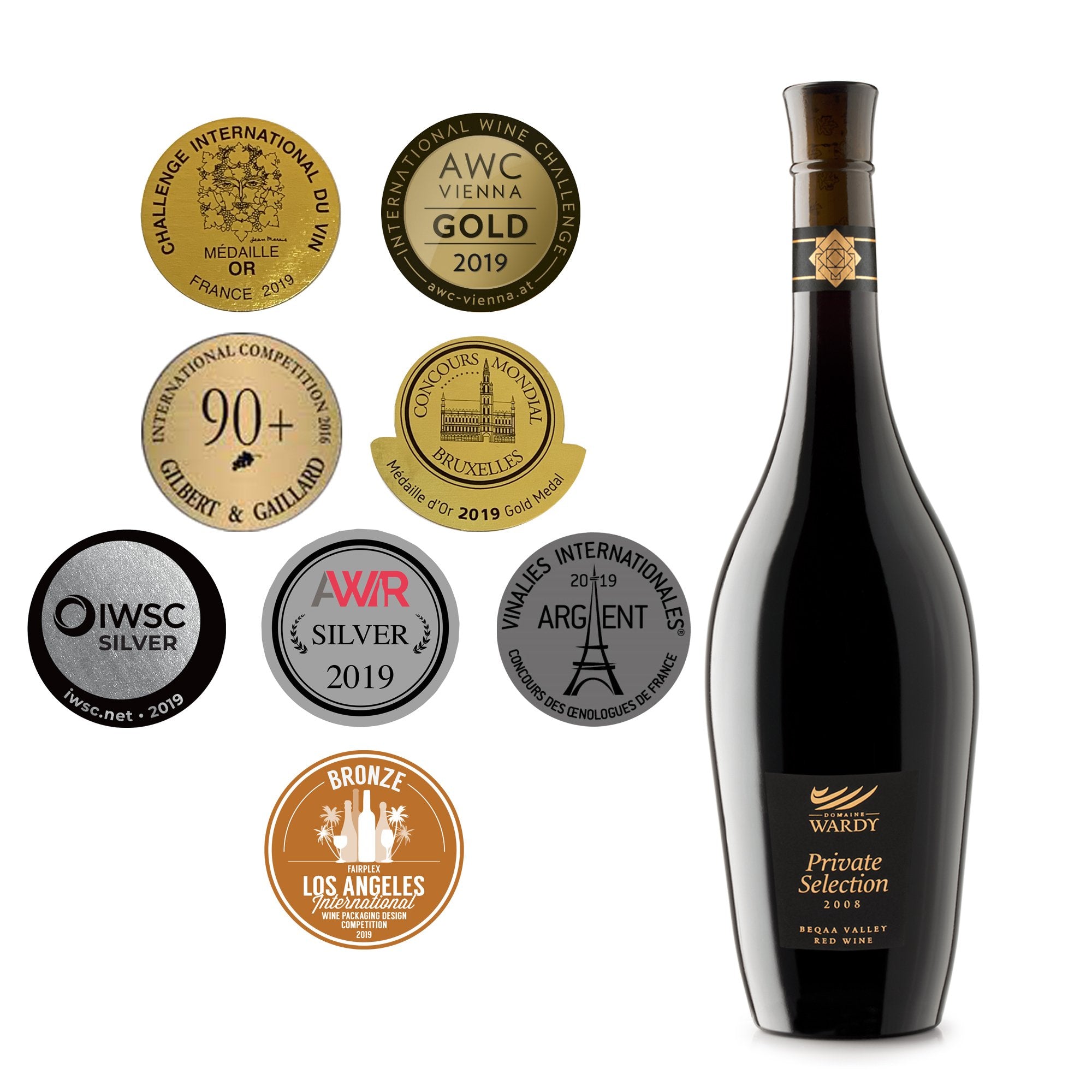 DOMAINE WARDY PRIVATE SELECTION RED 2008 – PHOENICIA WINES