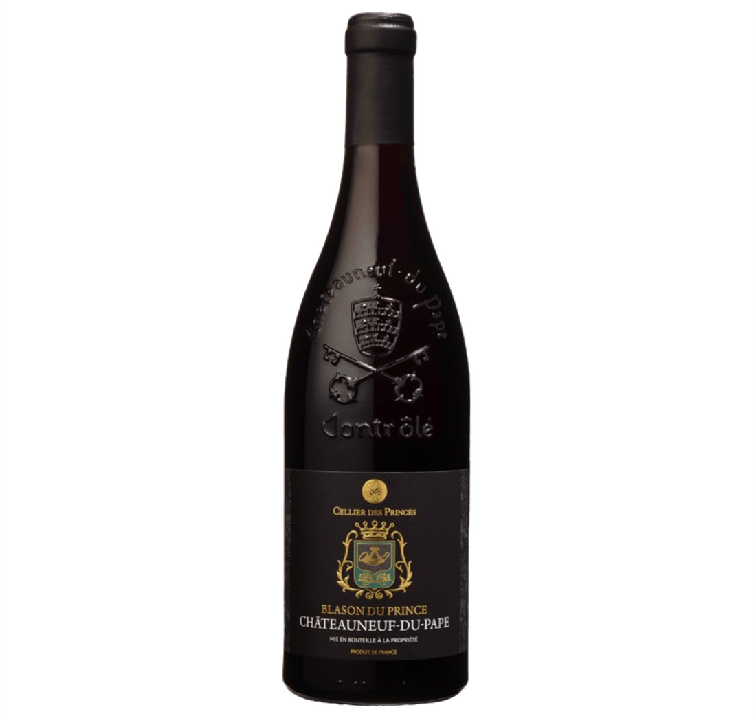 CELLIER DES PRINCES - BLASON DU PRINCE - CHÂTEAUNEUF DU PAPE