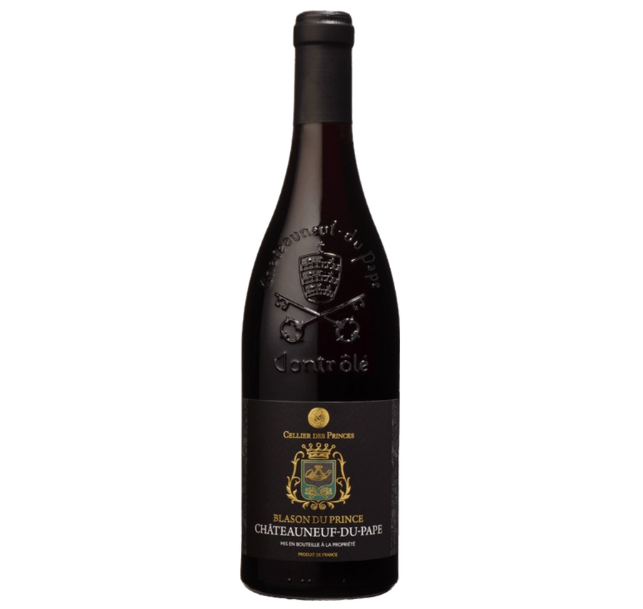 CELLIER DES PRINCES - BLASON DU PRINCE - CHÂTEAUNEUF DU PAPE